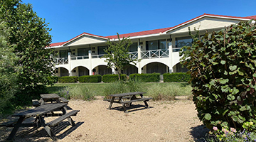 Sfeerbeeld van het restaurant van Fletcher Strandhotel Renesse