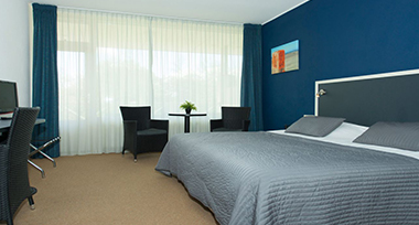 Hotelkamer van Fletcher Strandhotel Renesse