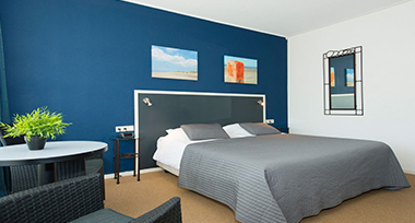 Hotelkamer van Fletcher Strandhotel Renesse